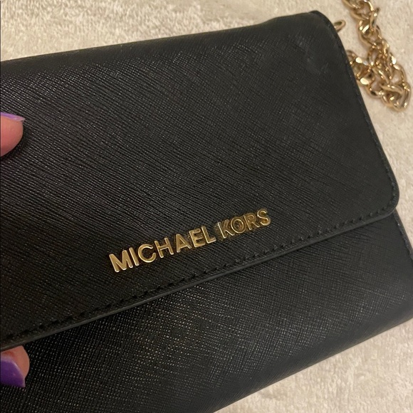 Michael Kors Black Crossbody - Picture 5 of 8